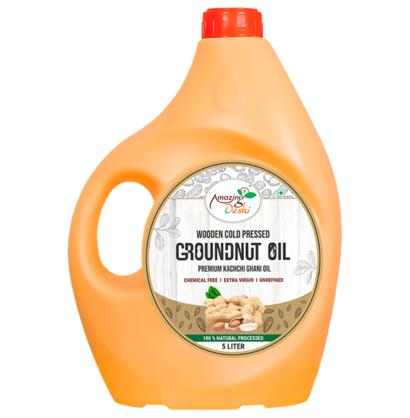 Groundnut Oil 5 Liter Can